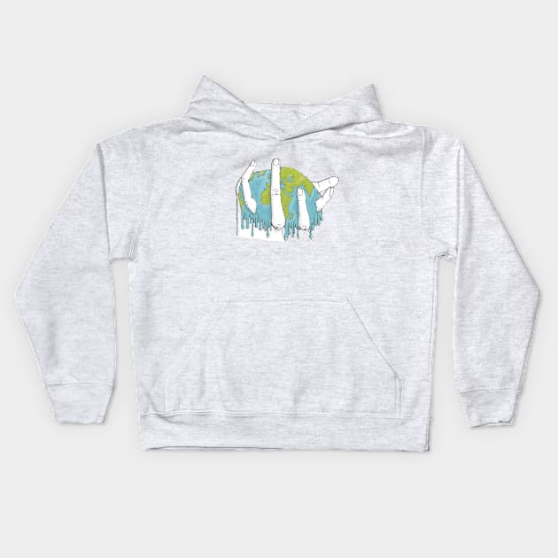 Global Melt Kids Hoodie by GoTee